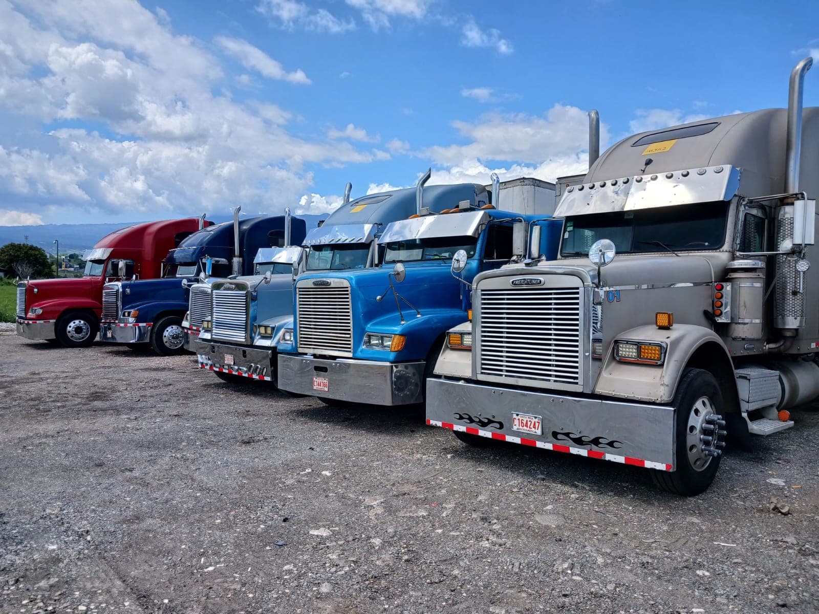 Camión de transporte pesado